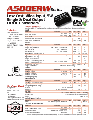 A513ERW Datasheet PDF MicroPower Direct, LLC