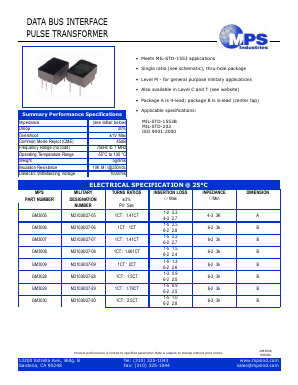 GM3009 Datasheet PDF Monolithic Power Systems