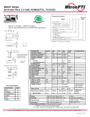 M60078LVAD Datasheet PDF MTRONPTI