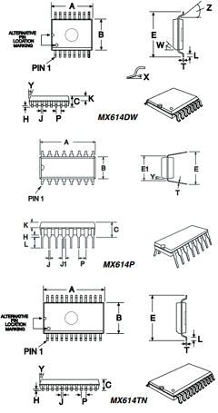 MX614 Datasheet PDF MX-COM Inc 