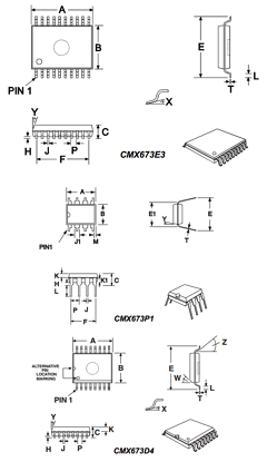 CMX673P1 Datasheet PDF MX-COM Inc 
