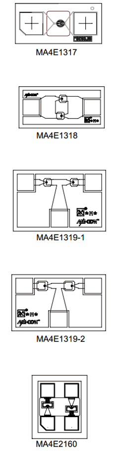 MA4E1317 Datasheet PDF Tyco Electronics