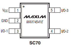 MAX14541EAXK-T Datasheet PDF Maxim Integrated