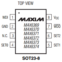 MAX6369 Datasheet PDF Maxim Integrated