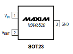 MAX6520 Datasheet PDF Maxim Integrated