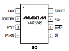MAX6665ASA60 Datasheet PDF Maxim Integrated