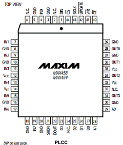 MAX459EPL Datasheet PDF Maxim Integrated