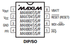 MAX802_EPA Datasheet PDF Maxim Integrated