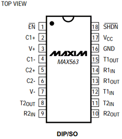 MAX563CWN Datasheet PDF Maxim Integrated