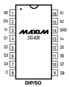 DG408C Datasheet PDF Maxim Integrated