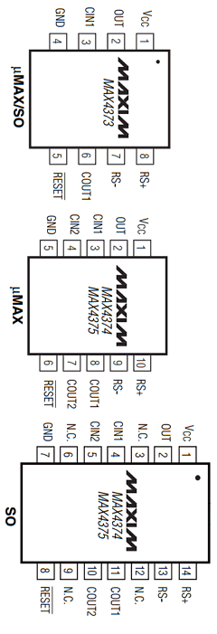 MAX4373HESA Datasheet PDF Maxim Integrated