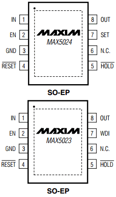 MAX5024LASA Datasheet PDF Maxim Integrated