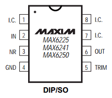 MAX6250ACSA Datasheet PDF Maxim Integrated