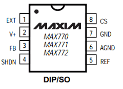 MAX770CSA Datasheet PDF Maxim Integrated
