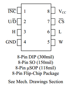 DS1804U-100 Datasheet PDF Maxim Integrated