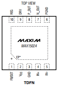 MAX15025AATB-T Datasheet PDF Maxim Integrated