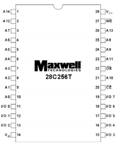 28C256TRT4FB12 Datasheet PDF MAXWELL TECHNOLOGIES