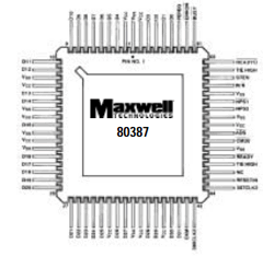 80387DXRPQB Datasheet PDF MAXWELL TECHNOLOGIES