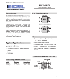 MIC70 Datasheet PDF Micrel