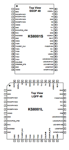 KS8001 Datasheet PDF Micrel