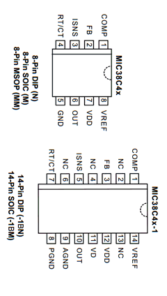 MIC38C42 Datasheet PDF Micrel