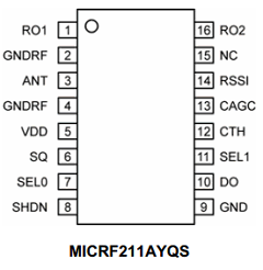 MICRF211 Datasheet PDF Micrel