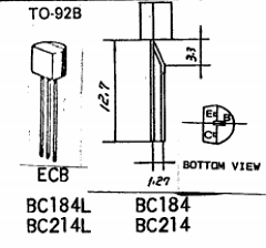 BC213L Datasheet PDF Micro Electronics