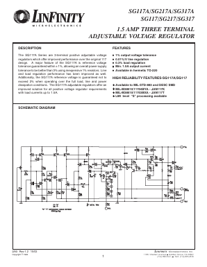SG117AL/DESC Datasheet PDF Micro Electronics