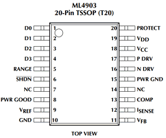 ML4903 Datasheet PDF Micro Linear Corporation