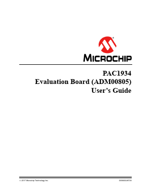 PAC1934 Datasheet PDF Microchip Technology