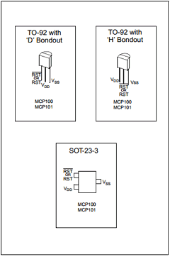 MCP101-475DI/TO Datasheet PDF Microchip Technology