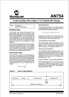 AN754 Datasheet PDF Microchip Technology