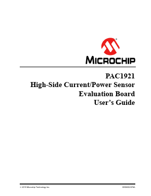 PAC1921 Datasheet PDF Microchip Technology