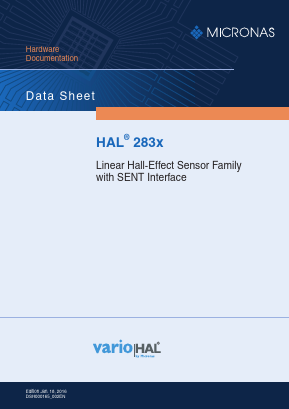 HAL2830UT-A Datasheet PDF Micronas