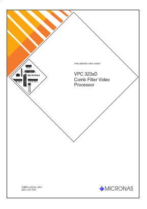 VPC3211A Datasheet PDF Micronas