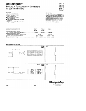 RTH42ES680K Datasheet PDF Microsemi Corporation