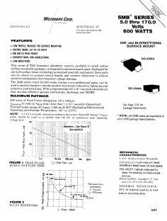 SMBG120A Datasheet PDF Microsemi Corporation
