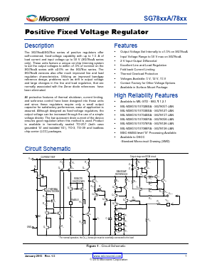 SG7812AK Datasheet PDF Microsemi Corporation