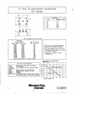 EH4Y1 Datasheet PDF Microsemi Corporation