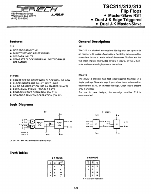 TC311 Datasheet PDF Microsemi Corporation
