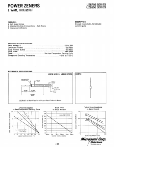 UZ8716 Datasheet PDF Microsemi Corporation