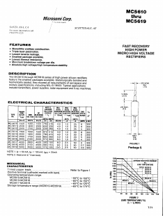 MC5615 Datasheet PDF Microsemi Corporation
