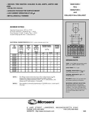 CDLL4616D Datasheet PDF Microsemi Corporation