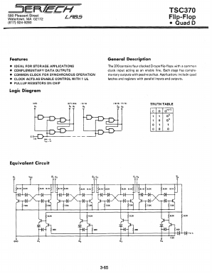 TC370AL/CL Datasheet PDF Microsemi Corporation