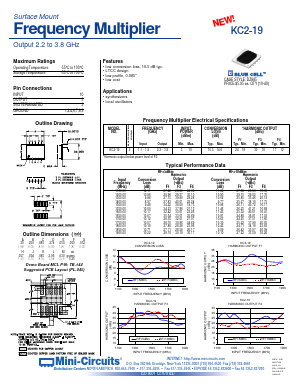 KC2-19 Datasheet PDF Minicircuits