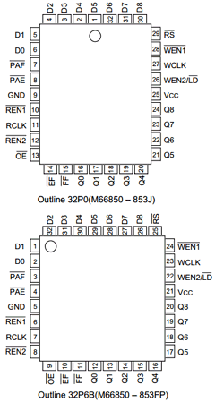M66851FP Datasheet PDF MITSUBISHI ELECTRIC 