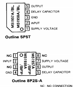 M51957ABL Datasheet PDF MITSUBISHI ELECTRIC 