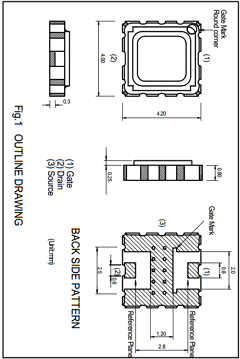MGF0913A-01 Datasheet PDF MITSUBISHI ELECTRIC 