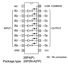 M54587P Datasheet PDF MITSUBISHI ELECTRIC 