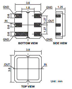 MF1073S-1 Datasheet PDF MITSUBISHI ELECTRIC 